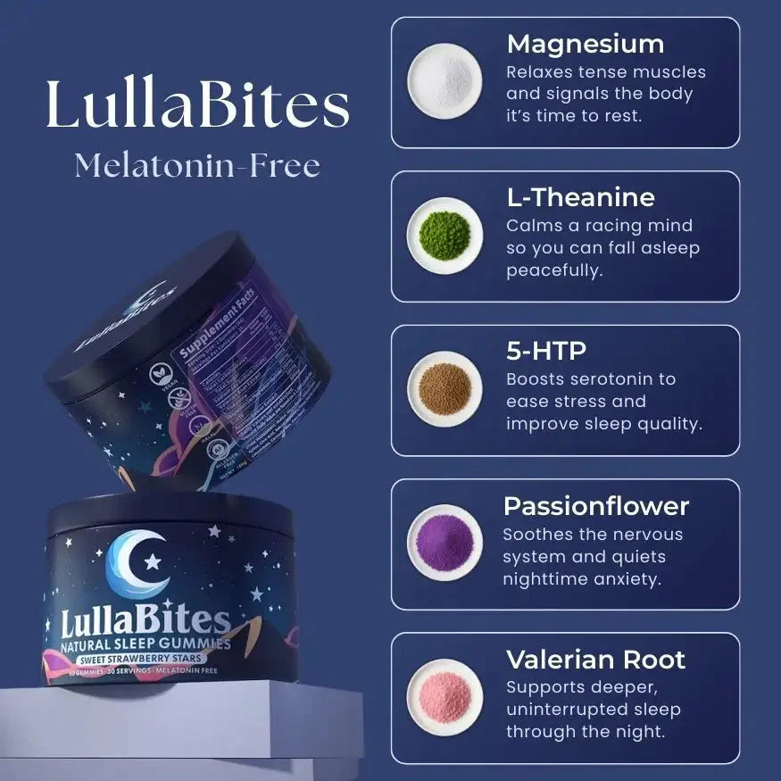 LullaBites®  Natural Sleep Gummies